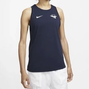 Nike Team USA Tank Top Blue Womens Large Summer Olympics Gear NEW